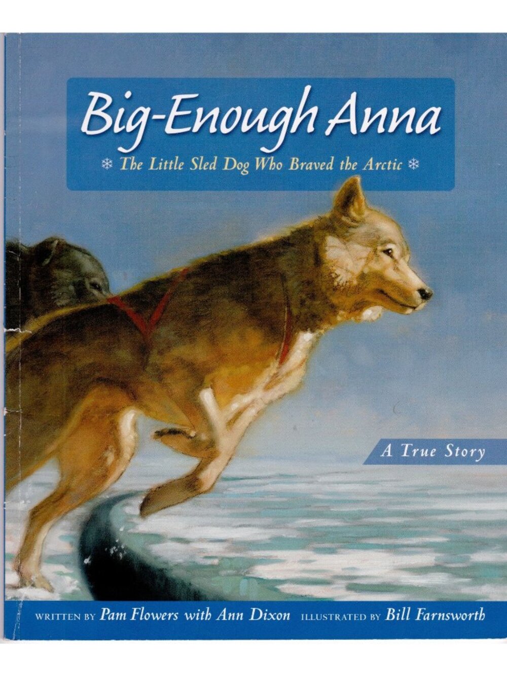 Big-Enough Anna Little Sled Dog Who Braved the Arctic PB True Story 2009